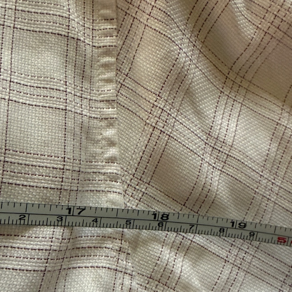 Men's Hermes White Checkered Shirt - Picture 10 of 11